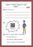 Vorschau - Stationenlernen - Stationsarbeit Funktionen der Augen - Seite 3