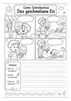 Vorschau - Arbeitsblätter - Sommer Bildergeschichte + Comics, Deutsch Klasse 3–5 - Seite 3