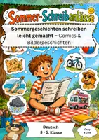Vorschau - Arbeitsblätter - Sommer Bildergeschichte + Comics, Deutsch Klasse 3–5 - Deckblatt