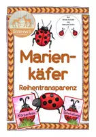 Vorschau - Merkblätter - Marienkäfer Reihentransparenz - Deckblatt