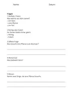 Vorschau - Stundenentwürfe - Sachtexte Klasse 3 - Pflanzen | Arbeitsblätter Deutsch - Seite 3