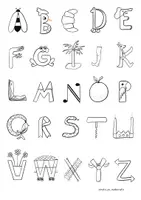 Aperçu - Affichage - Les lettres rigolotes - Page de couverture