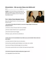 Vorschau - Arbeitsblätter - Die Welle: Podcast (inkl.) Hörverstehen - Seite 1