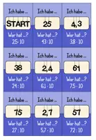 Vorschau - Spiele - Ich habe ...? Wer hat ...? Komma verschieben Rechnen mit Zehnerpotenzen - Seite 3