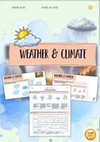 Vorschau - Stundenentwürfe - Unterrichtsstunde elements of weather and climate - Deckblatt