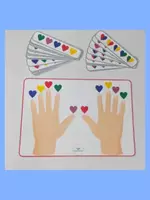 Vista previa - Hojas de trabajo - Manitas de colores - página 3