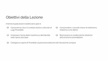 anteprima - Materiale di supporto/inclusione - Luigi Pirandello: vita, poetica, umorismo - Pagina 1