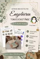 Vorschau - Stundenentwürfe - Ton Engobieren - Werken und Gestalten 3. bis 6. Klasse - Deckblatt