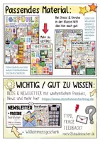 Vorschau - Mal- und Bastelvorlagen - Gefühle / Emotionen 😁☹️🥰 - wachsendes Materialpaket - Seite 2