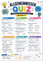 Vorschau - Stundenentwürfe - Das große Schulquiz | Allgemeine Vertretungsstunde - Seite 1