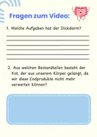 Vorschau - Arbeitsblätter - Der DICKDARM - Arbeitsheft Pflege & Biologie mit QR-Code, Fallbeispiel & Lösungen - Seite 2
