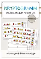 Vorschau - Arbeitsblätter - Kryptogramme im Zahlenraum 10 und 20 - Deckblatt