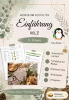 Vorschau - Stundenentwürfe - Einführung Holz - Werken und Gestalten 3. Klasse - Deckblatt
