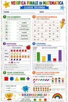 anteprima - Esercizi - Verifica finale di matematica classe seconda - Pagina 1