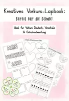 Vorschau - Mal- und Bastelvorlagen - Bereit für die Schule! – Lapbook - Deckblatt