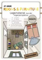 Vorschau - Fördermaterial/Inklusion - Rooms & Furniture - Legematerial von Räumen und Möbel in Vogelperspektive - Deckblatt