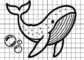 Vorschau - Mal- und Bastelvorlagen - Meerestiere Kunstprojekt - Seite 1