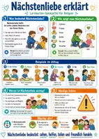 Vorschau - Poster - Nächstenliebe erklärt – Spickzettel | Religion - Seite 1