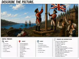 Vorschau - Arbeitsblätter - Bildbeschreibung - American history - Seite 2