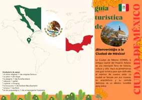 Vorschau - Arbeitsblätter - guias para 5 ciudades de México - Deckblatt