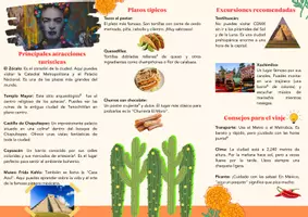 Vorschau - Arbeitsblätter - guias para 5 ciudades de México - Seite 1