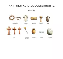 Vorschau - Bildkarten - Karfreitag Bibelgeschichte Clipart, Jesus Kreuzigung - Seite 3