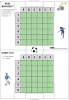 Vorschau - Spiele - Fußball-Koordinatenspiel | Differenzierte Partnerarbeit zum Koordinatensystem | Fußball-Aufstellungen & Spielzüge | Mathe Klasse 3–4 Stationenlernen & DaZ - Seite 3