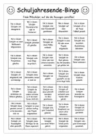 Vorschau - Stundenentwürfe - Schuljahresende-Bingo - Reflexion zum Schuljahresabschluss - Seite 2