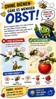 Vorschau - Bildkarten - QUAPPIZ Kindernews - Bedrohte Bienen - Deckblatt