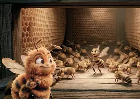 Vorschau - Mal- und Bastelvorlagen - Bienen Kamishibai o. Smartboard inkl. Sachinfos, Rätsel... - Seite 3