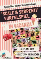Vorschau - Spiele - Würfelspiel "Scale e serpenti" - In Vacanza (Sommerferien) - Deckblatt