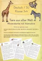 Vorschau - Arbeitsblätter - Leseübungen zum sinnentnehmenden Lesen: Texte zu Themen des Sachunterrichts (Materialpaket) - Seite 1
