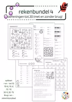 Voorbeeld - 04 rekenbundel tot 20 - Voorblad