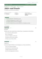 Vorschau - Arbeitsblätter - Arbeitsblatt Deutsch: Aktiv und Passiv (Klasse 7/8) - Seite 2