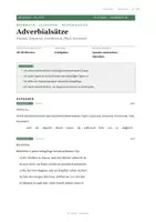 Vorschau - Arbeitsblätter - Arbeitsblatt Deutsch: Adverbialsätze bestimmen und anwenden (Klasse 7/8) - Seite 1