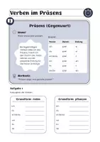 Vorschau - Arbeitsblätter - Zeitformen der Verben: Präsens, Präteritum und Perfekt (3., 4., 5. Klasse) - Seite 3