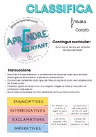 Vista previa - Refuerzo / NEE / Materiales de apoyo - Classifiquem i escrivim frases - Portada
