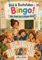 Vorschau - Spiele - Bild & Buchstaben Bingo! Wer findet den richtigen Anlaut? - Deckblatt