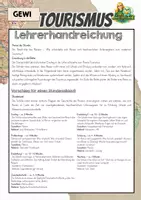 Vorschau - Arbeitsblätter - Gewi Tourismus: Geschichte des Reisens - Seite 1