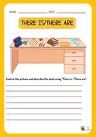 Vorschau - Arbeitsblätter - "There is" or "There are" Worksheet- Grammar Practice - Seite 2
