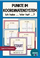 Vorschau - Stationenlernen - Ich habe ... Wer hat ...? Punkte im Koordinatensystem - Deckblatt
