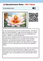 Vorschau - Stundenentwürfe - Materialpaket I Däumelinchen Stationenarbeit I Grundschule - Seite 3