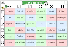 Vorschau - Stationenlernen - Materialpaket Fußball Sprachspiele für Deutsch & DaZ | Differenzierte Spiele Klasse 2–4 - Seite 3