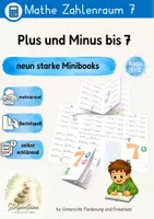 Vorschau - Unterrichtsreihen - Minibooks ± bis 7 - Deckblatt