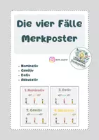 Vorschau - Poster - Merkposter: Die vier Fälle - Deckblatt