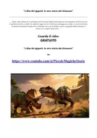 anteprima - Esercizi - Scheda Didattica GRATUITA: L’Alba dei Giganti (Dinosauri) - Pagina di copertina