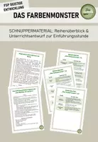 Vorschau - Stundenentwürfe - Farbenmonster - Material Einführungsstunde "Verwirrung" - Deckblatt