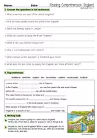 Vorschau - Arbeitsblätter - Reading Comprehension | Leseverstehen Englisch - The United Kingdom (Klasse 7-8) - Seite 3