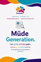 Vorschau - Stundenentwürfe - Arbeitsheft Deutsch: Sachtextanalyse und Argumentieren (Klasse 7/8) - Deckblatt
