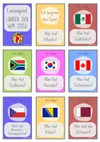 Vorschau - Spiele - Fußball-WM 2026 - Lesespiel - Länderflaggen - Seite 1
